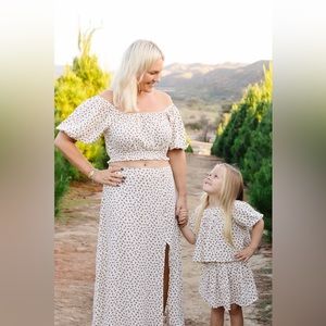 RYLEE + CRU toddler skirt & top